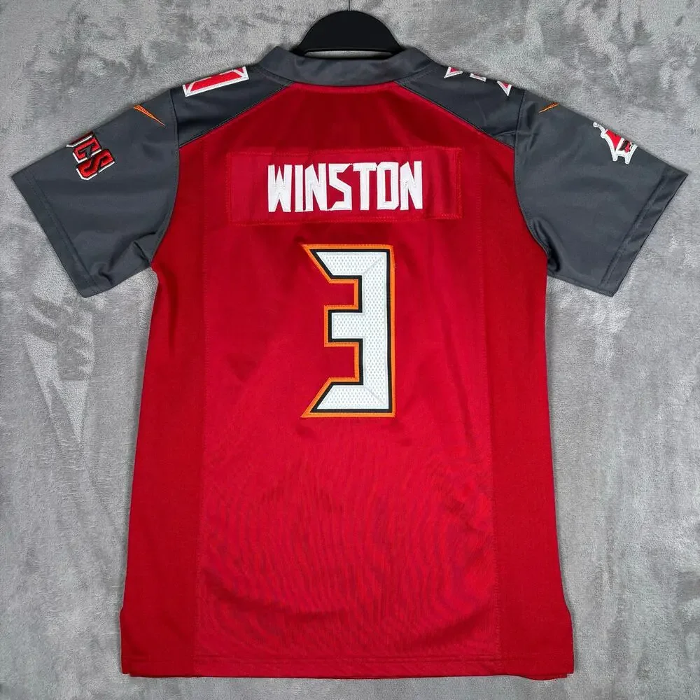 Nike Jameis Winston #3 Tampa Bay Buccaneers Youth M 10/12 NFL Football Jersey